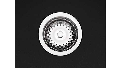 Automatischer Raumsparsiphon (Pop-up)- Vertikaler Überlauf