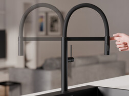 Küchenarmatur mit flexiblem Auslauf und 2 Strahlarten Primagran 7010