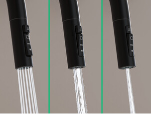 Küchenarmatur 3in1 mit ausziehbarem Auslauf Primagran 9310