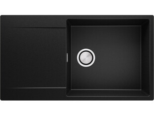 Spülbecken aus Granit 1 Becken mit Abtropffläche. Einbau Küchenspüle mit große Becken XXL San Francisco 900-60 Supreme