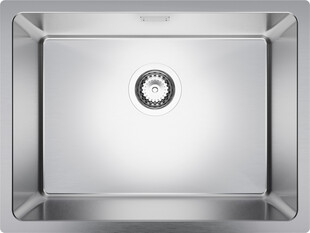 Spülbecken aus Granit 1 Becken ohne Abtropffläche. Einbau Küchenspüle Riga 40 Easy